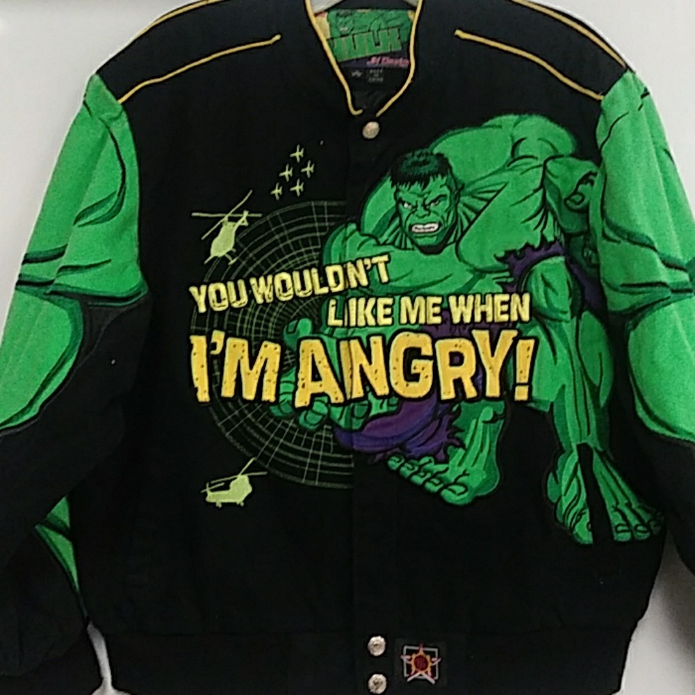 Marvel Hulk Jean Jacket